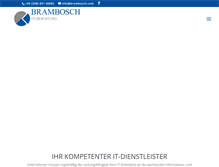 Tablet Screenshot of brambosch.com